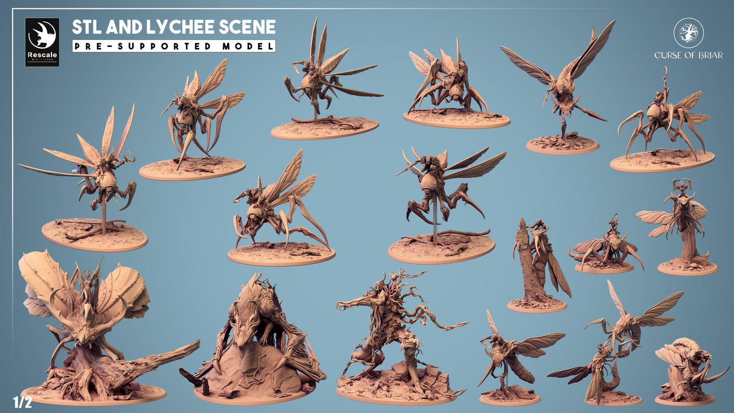 Dieses Bild ist das Kategoriebild für das Release 24_07: Curse of Briar — Woodfey, Golems & Skycutters