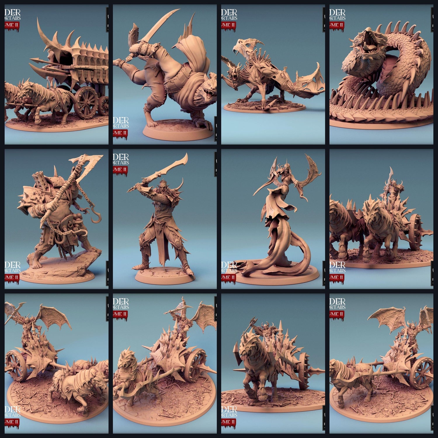 Esta imagen es la imagen de categoría para el lanzamiento 24_02: Order Immortalis - Volume 2 | Rescale Miniaturas