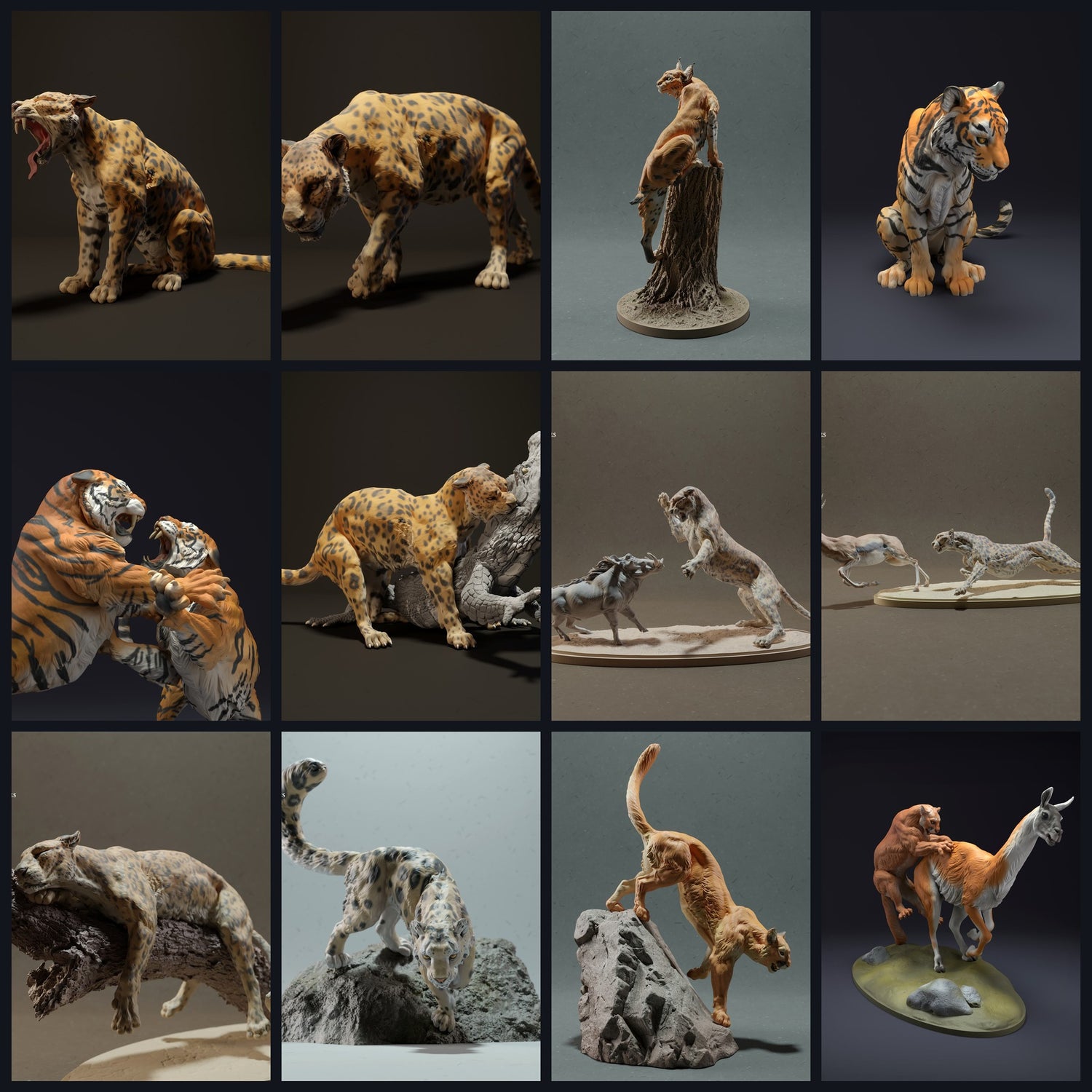 Esta imagen es la imagen de categoría para la especie: felinos