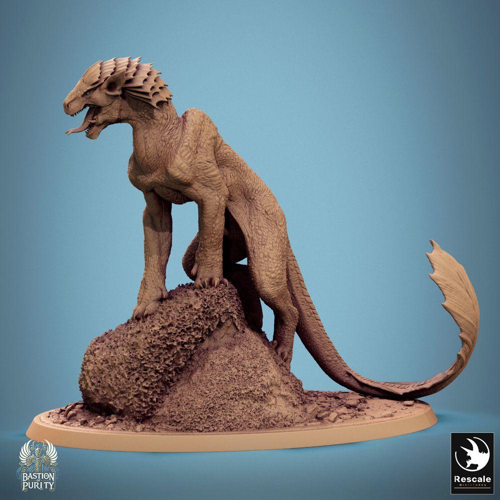 Kategoriebild Würmer, Schlangen & Hydren (28mm, 32mm & 75mm) mit unbemalten Tabletop-Miniaturen oder Geländeteilen