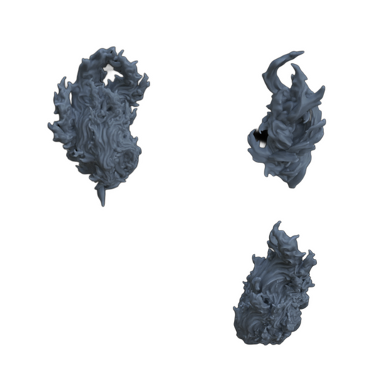 Camping al aire libre: fuego abierto, 3 llamas (Ref. 19D)