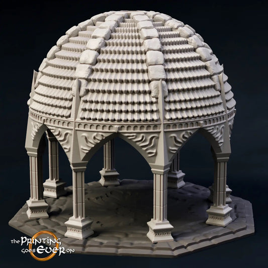 Foto del producto Tabletop 28mm The Printing Goes Ever On (TPGEO) 0: Puesto avanzado Fehntop - Fortificación desgastada por el clima en la naturaleza