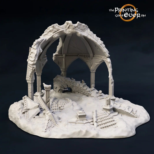 Foto del producto Tabletop 28mm The Printing Goes Ever On (TPGEO) 0: Ruina de Fehntop - Puesto avanzado en ruinas de la naturaleza