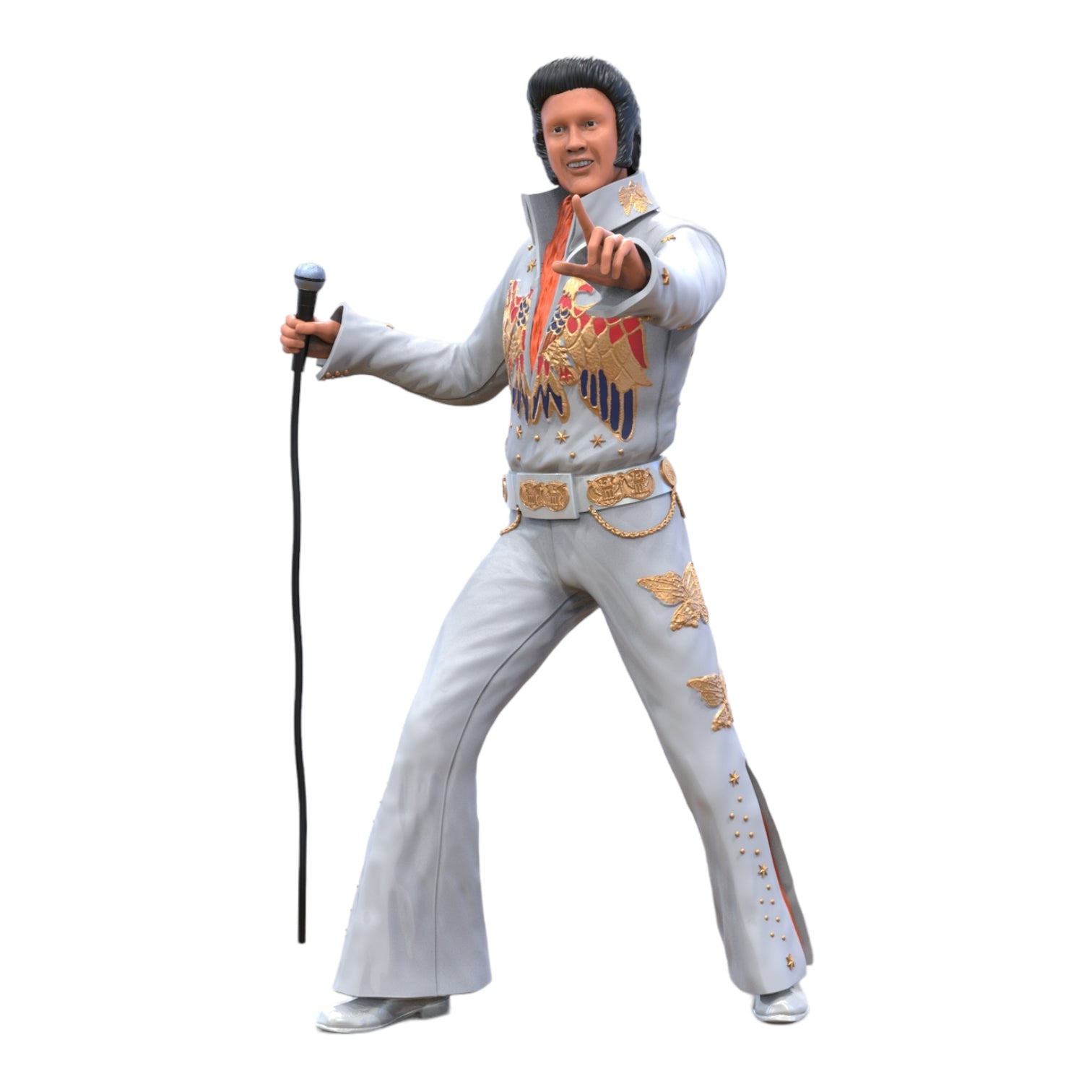 Foto del producto diorama y modelo de figura en miniatura: Cantante famoso