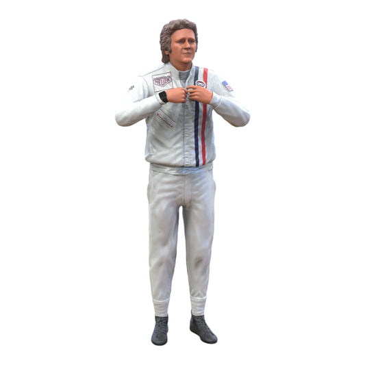 Foto del producto Diorama y modelo de figura en miniatura: piloto de carreras