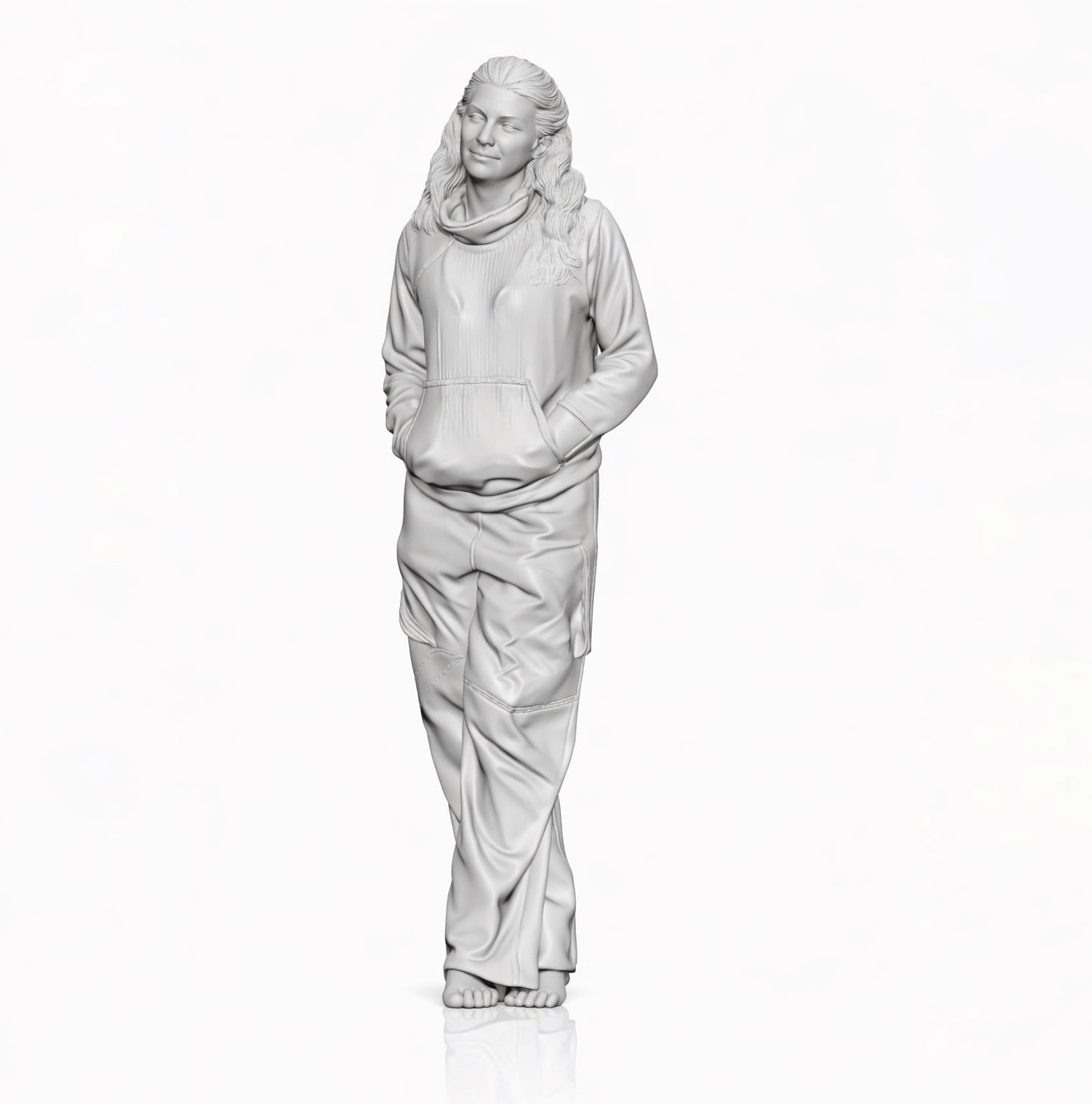 Foto de producto de maqueta de diorama 10: Set de figuras para diorama: figuras sentadas, transeúntes y espectadores