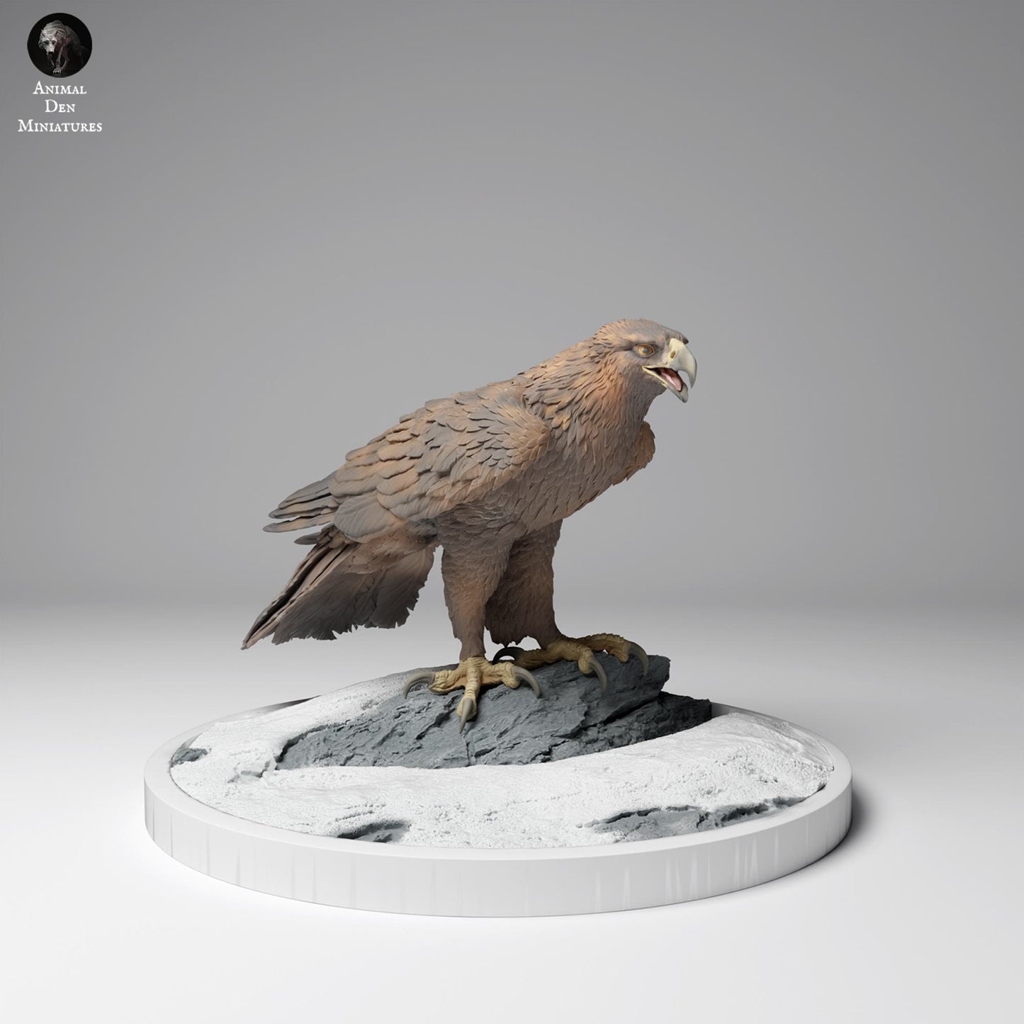 Produktfoto Tier Figur Diorama, Modellbau: 0: Wildtier Figur: Goldener Adler (Ref 24_12_12)