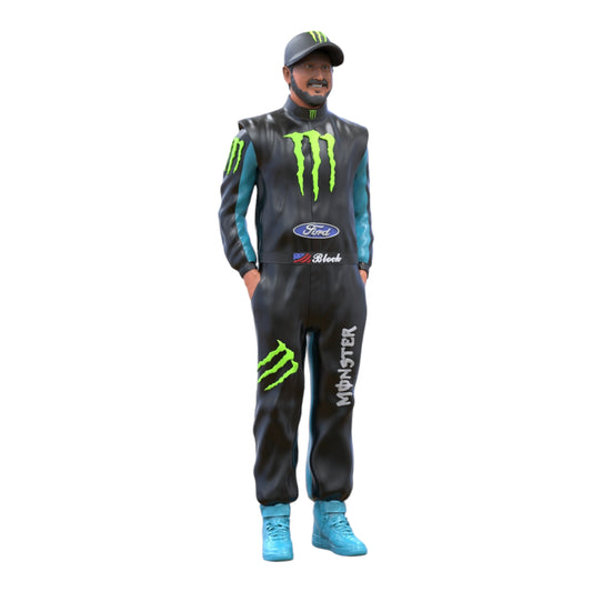 Foto del producto Diorama y modelo de figura en miniatura: Drifter - piloto con gorra de béisbol