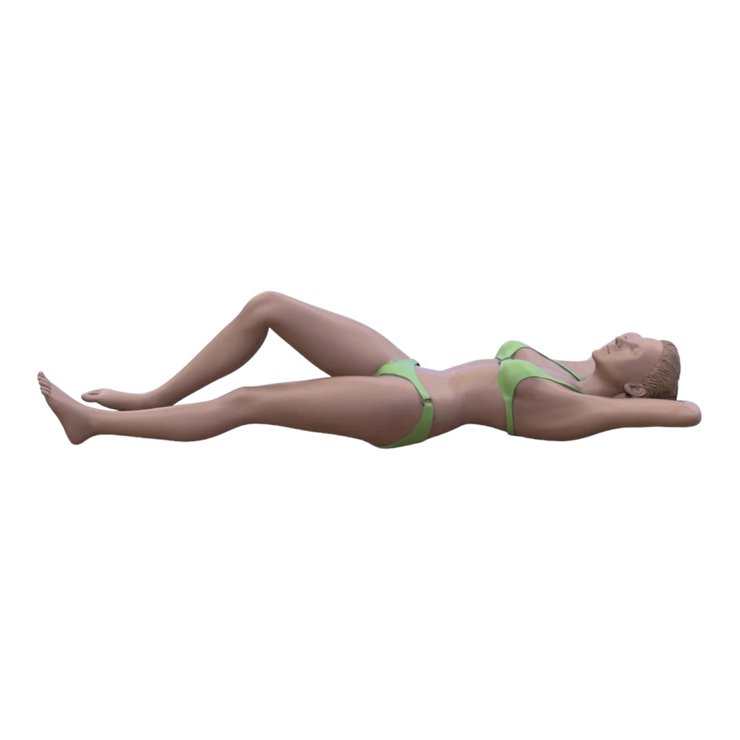 Produktfoto Diorama und Modellbau Miniatur Figur: Frau am Strand 3