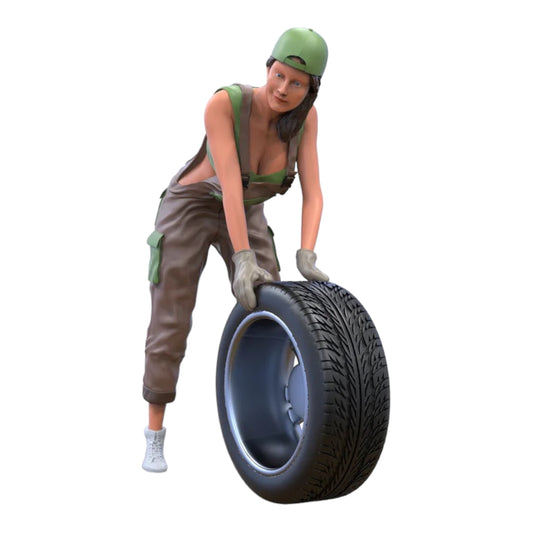 Foto del producto Diorama y modelo de figura en miniatura: Mecánica 1