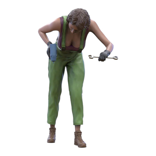 Foto del producto Diorama y modelo de figura en miniatura: Mecánica 3