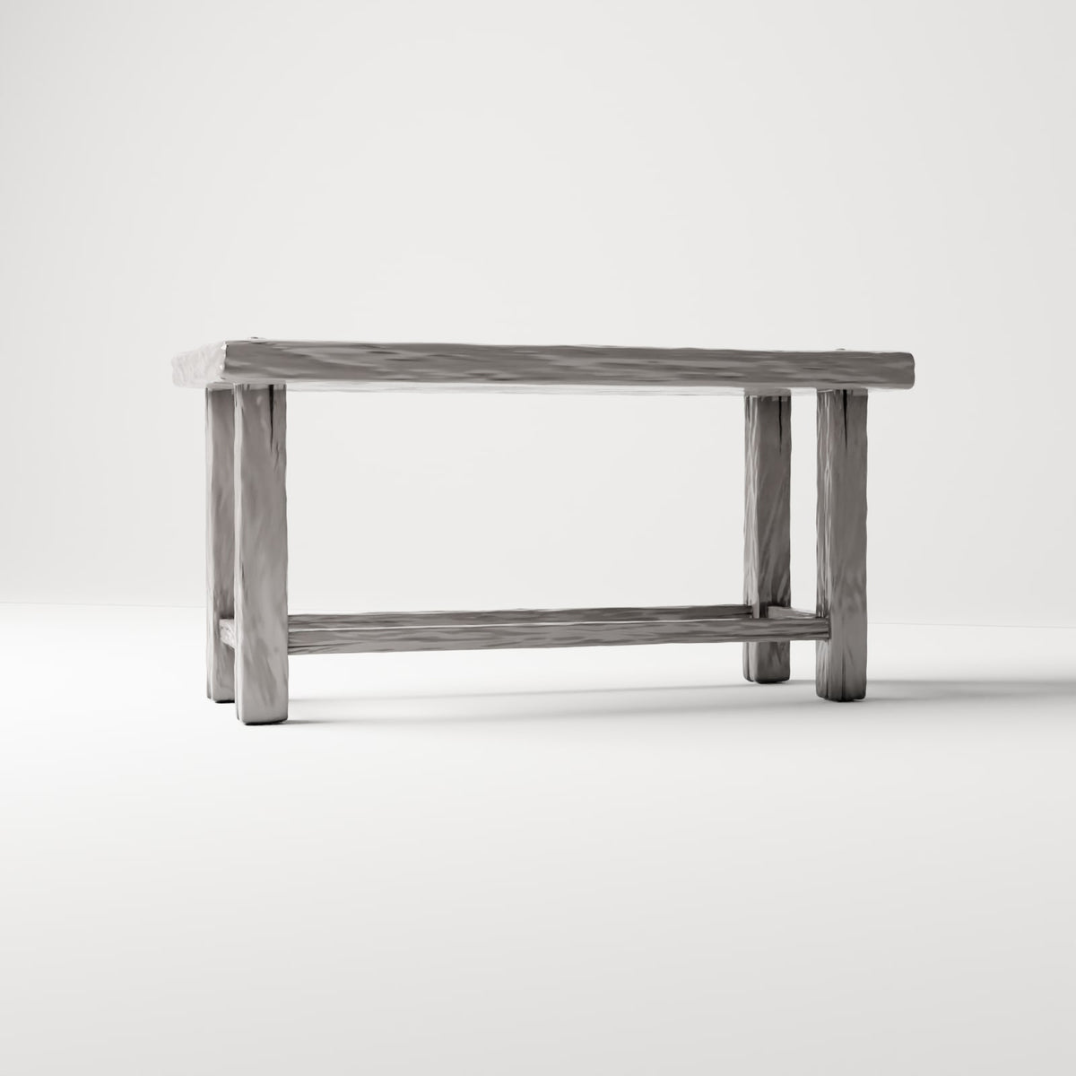MyPortal 185 3: Muebles para diorama: Mesa de trabajo rústica de madera (Ref. 185D)