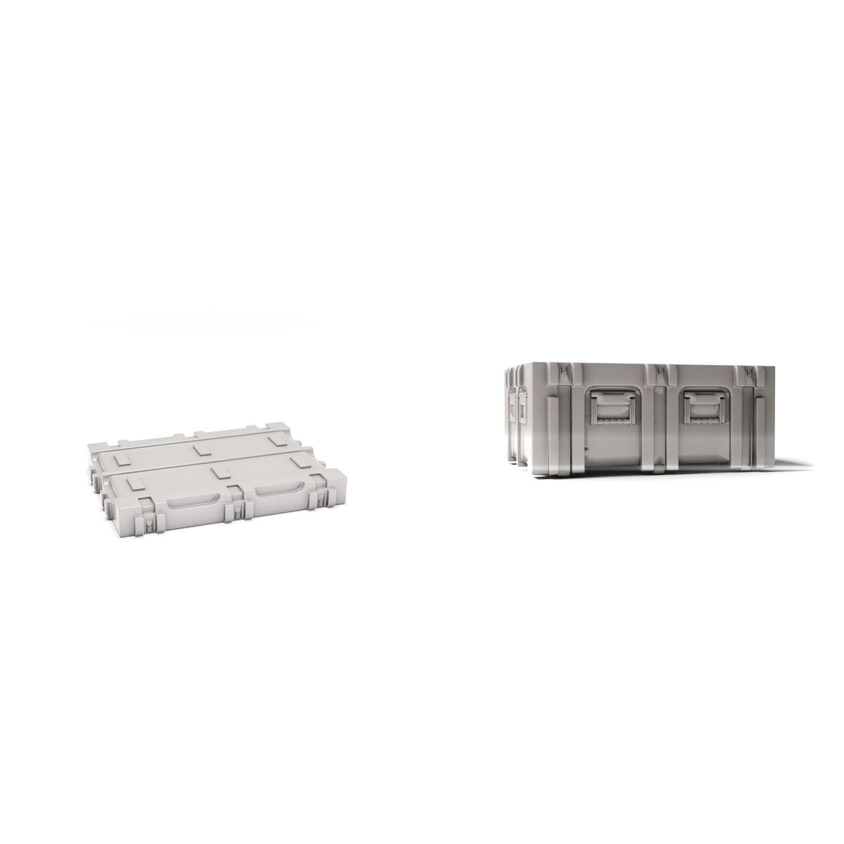 Foto de producto de diorama y modelismo 3: Almacenamiento para dioramas: caja de transporte militar en miniatura (Ref. 1913D)