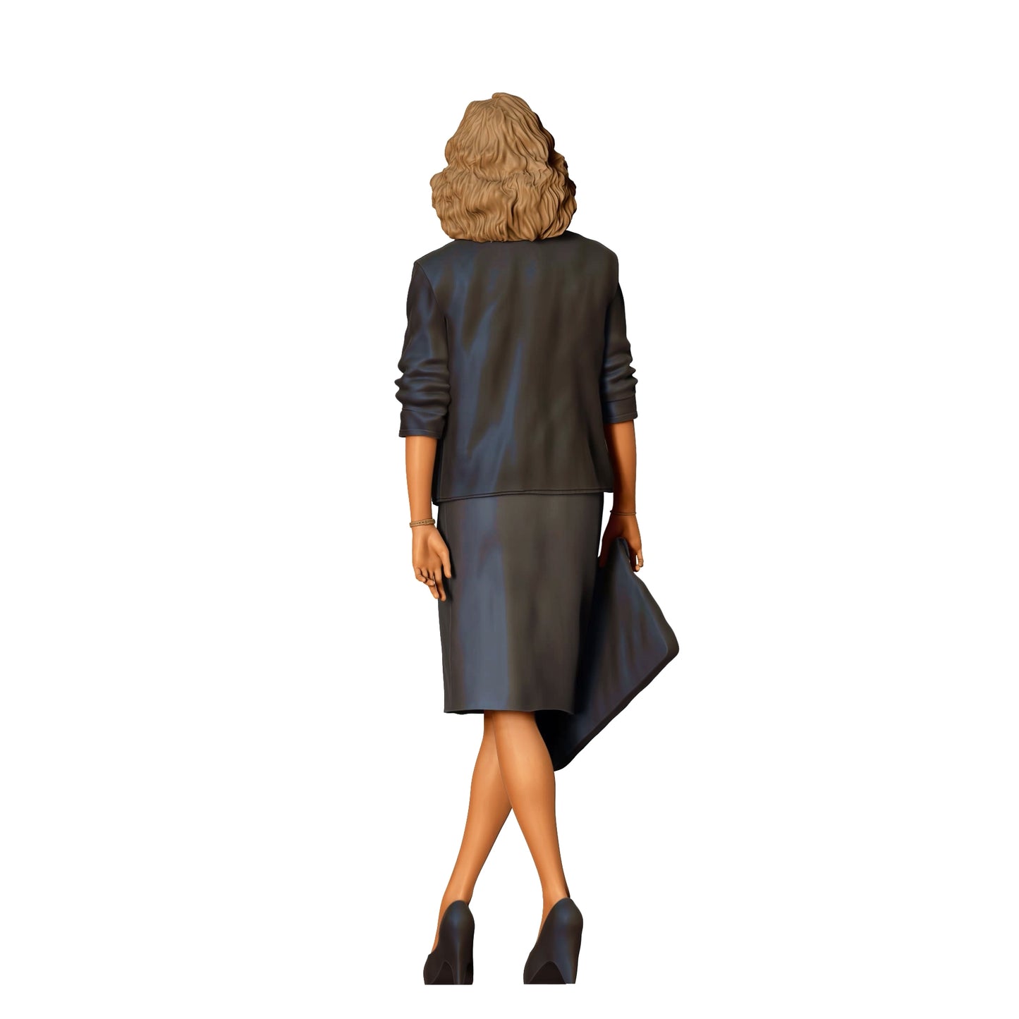 Foto del producto Diorama y modelismo figura en miniatura: Mujer atractiva - Instructora con carpeta