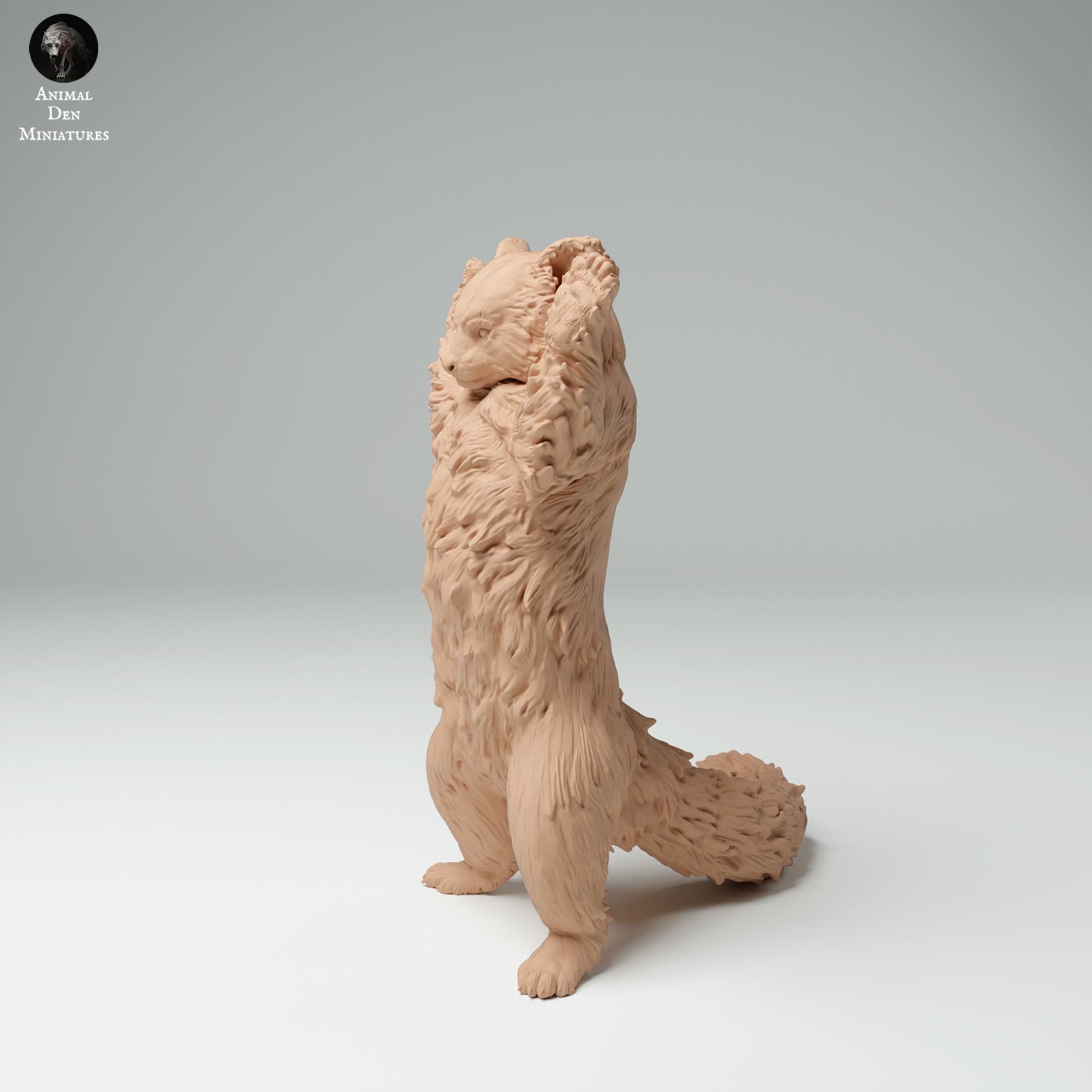 Foto del producto figura de animal diorama, modelismo: 0: Figura de fauna salvaje: Panda rojo – Ailurus fulgens (Ref 25_02_01)