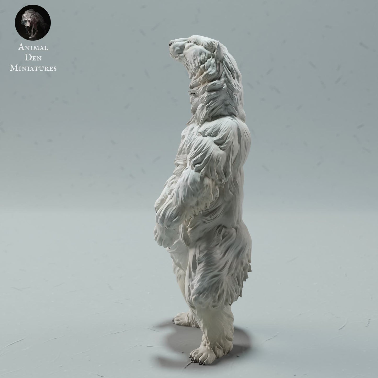 Produktfoto Tier Figur Diorama, Modellbau: 0: Wildtier Figur: stehender Eisbär – Polar Bear (Ref 01_01_26)