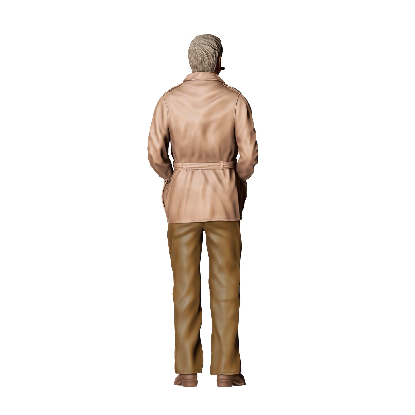Foto del producto Diorama y modelismo figura en miniatura: Héroes cotidianos: Hombre con chaqueta de cuero