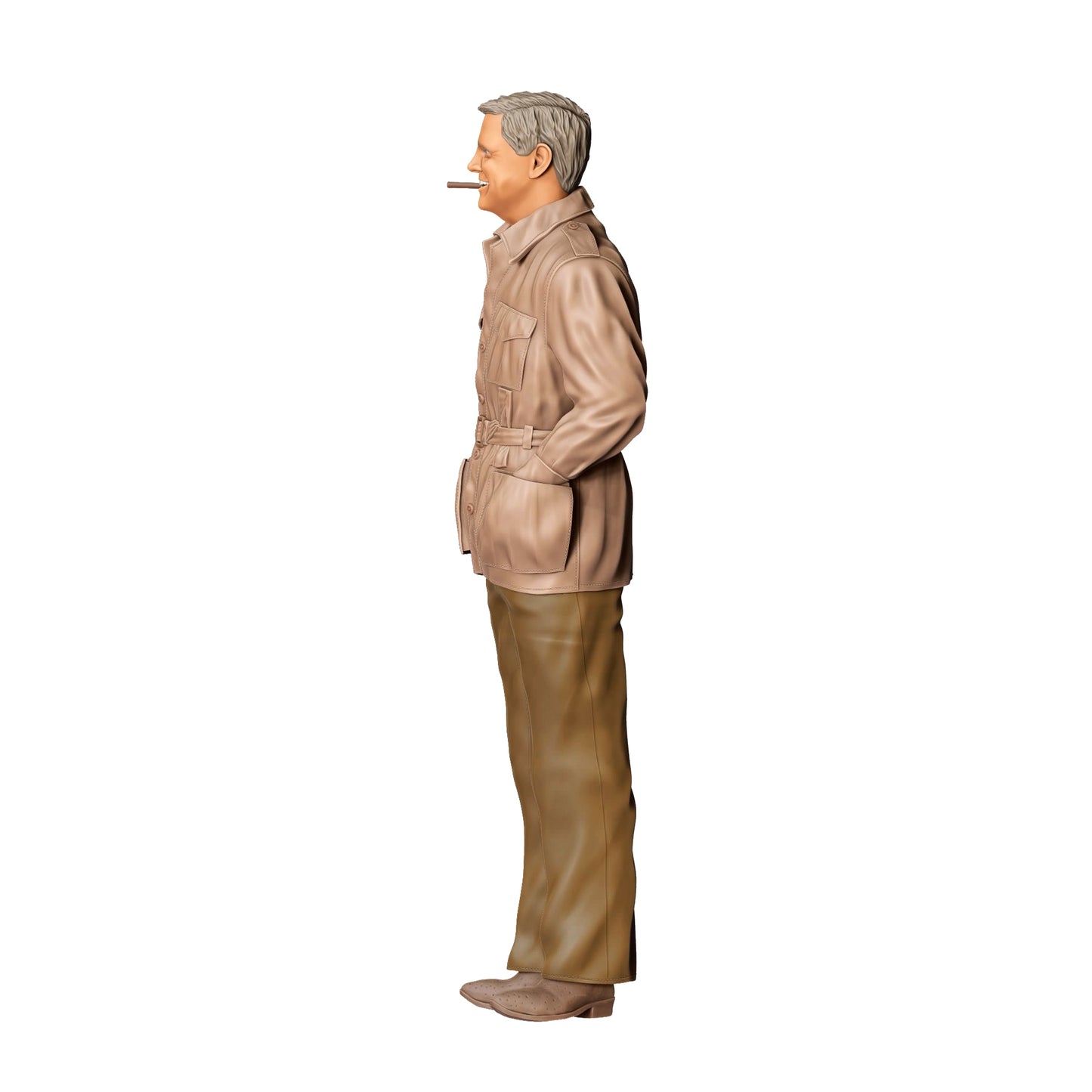 Foto del producto Diorama y modelismo figura en miniatura: Héroes cotidianos: Hombre con chaqueta de cuero