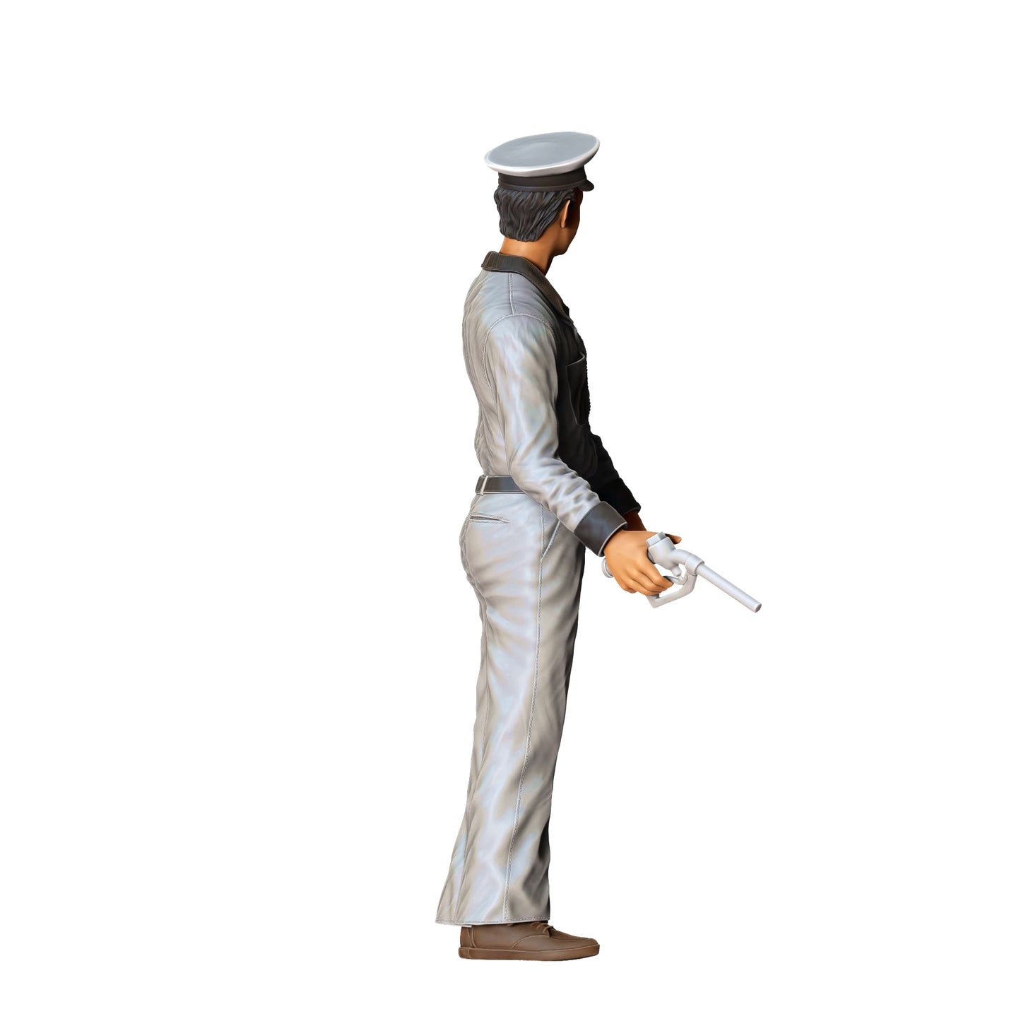 Foto del producto Diorama y modelismo figura en miniatura: Gasolinera - Hombre en la bomba, vintage