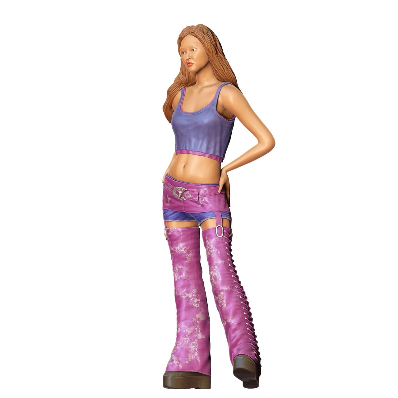 Imagen del producto 6 de 6: Miniatura: Mujer con top y pantalón largo (Nº 280)