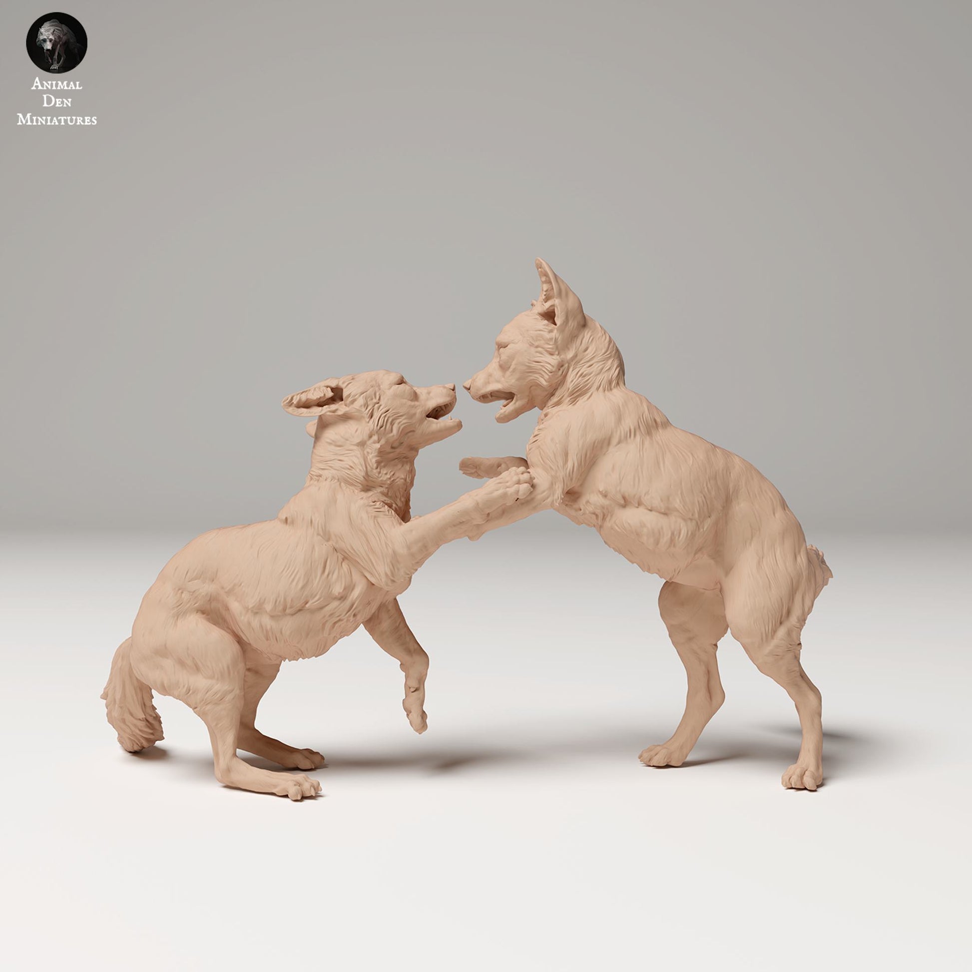 Foto del producto Figura de animal Diorama, Modelismo: 0: Figura de fauna salvaje: Cachorros de zorro – Zorro rojo (Ref 24_09_05)