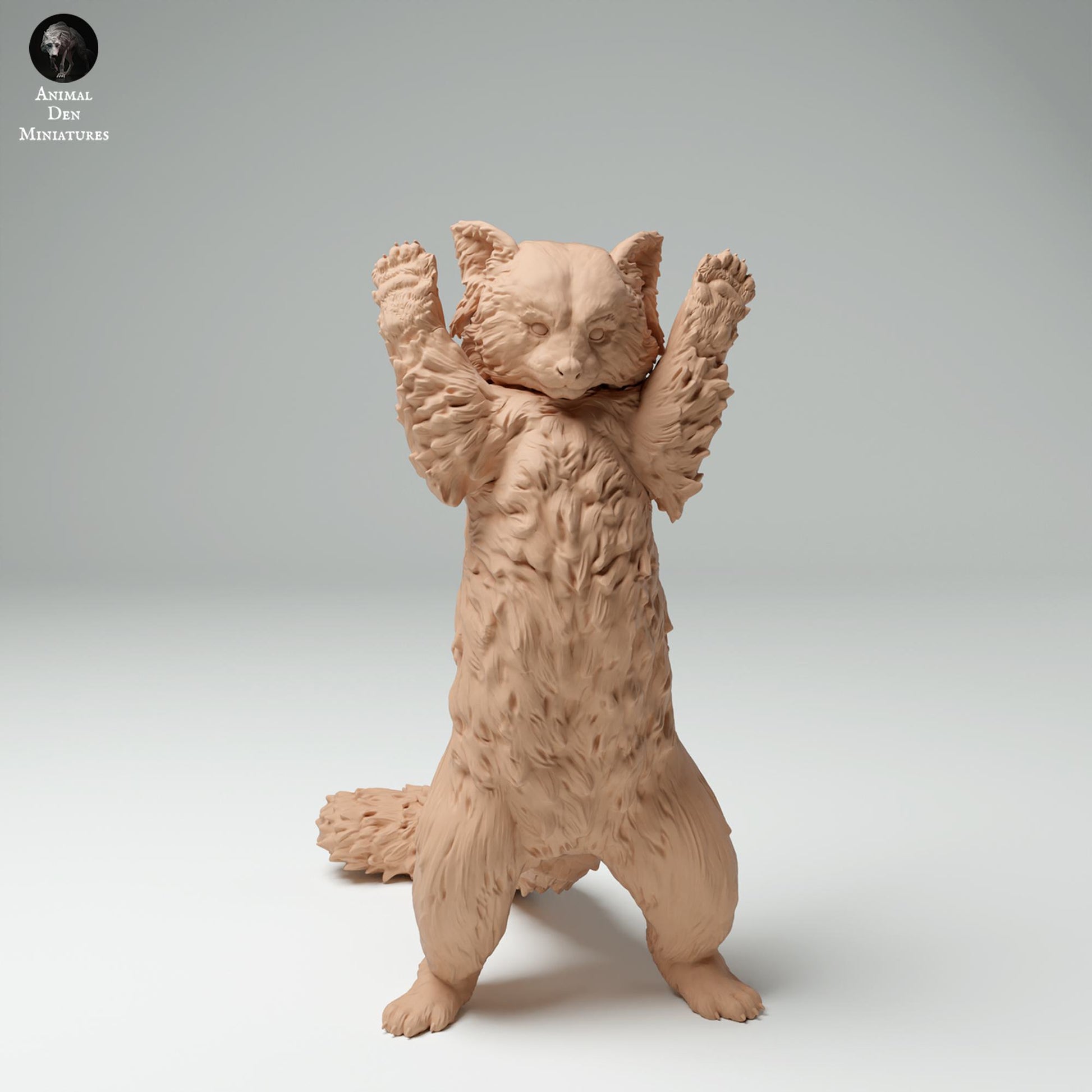 Foto del producto figura de animal diorama, modelismo: 0: Figura de fauna salvaje: Panda rojo – Ailurus fulgens (Ref 25_02_01)