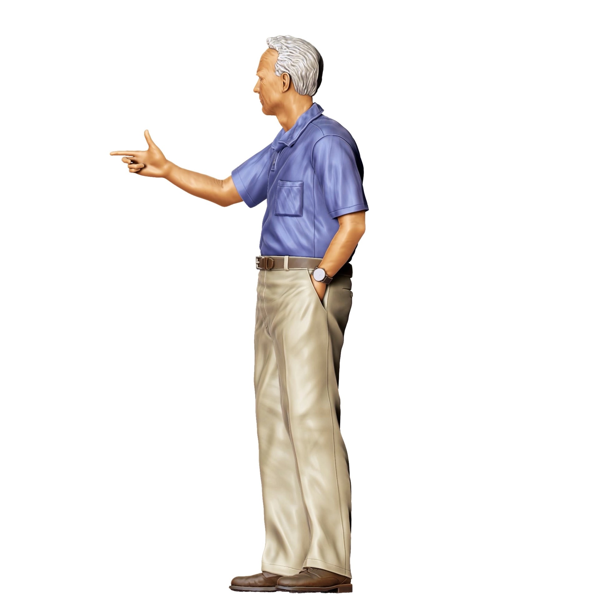 Foto del producto de modelismo de diorama 0: Hombre mayor - Veterano de guerra (Ref. Nr. 304)