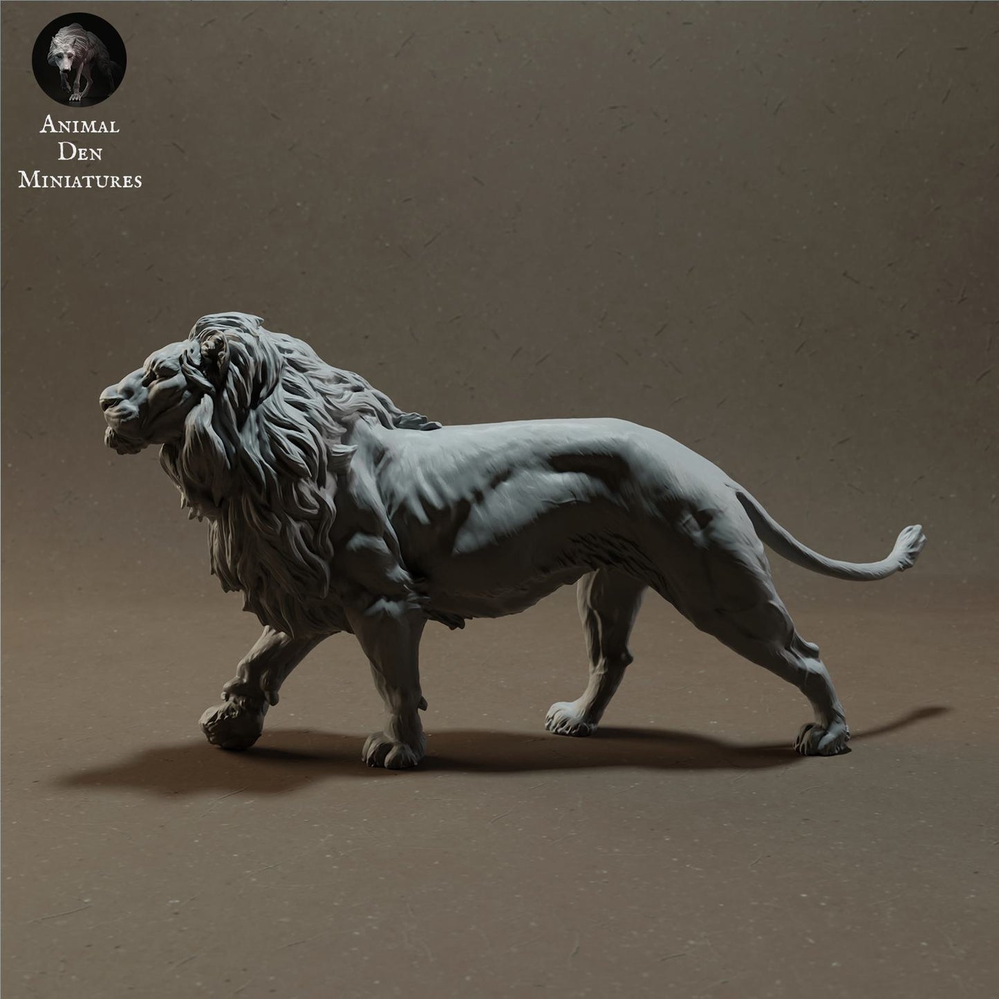Produktfoto Tier Figur Diorama, Modellbau: 0: Wildtier Figur: Löwe – König der Savanne (Ref 01_01_09)