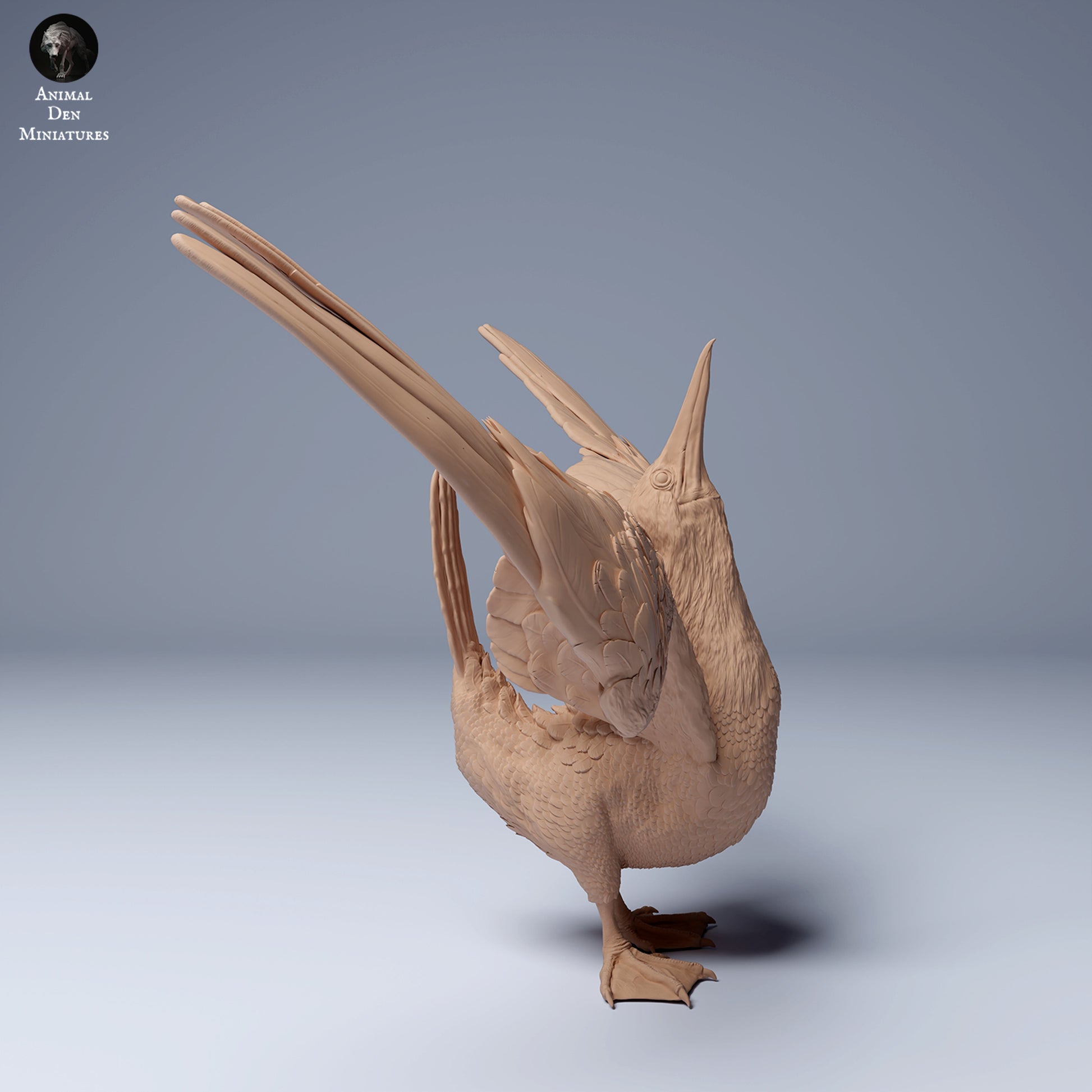 Foto del producto Figura de animal Diorama, Modelismo: 0: Figura de animal marino: Piquero de patas azules – Pose de baile (Ref 24_08_08)