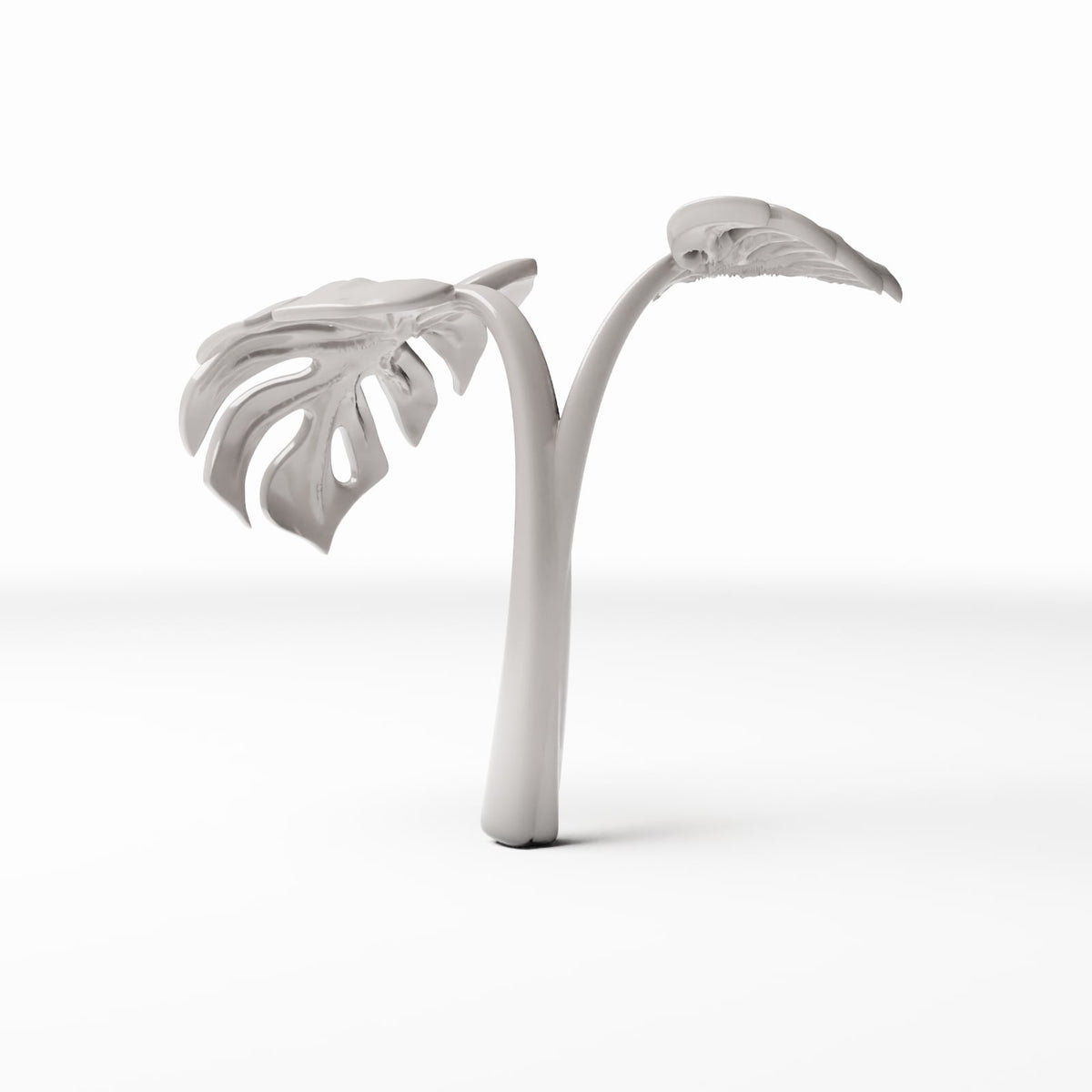 Diorama Modellbau Produktfoto 3: Diorama Pflanzen: Monstera mit großen Blättern (Ref. 479D)