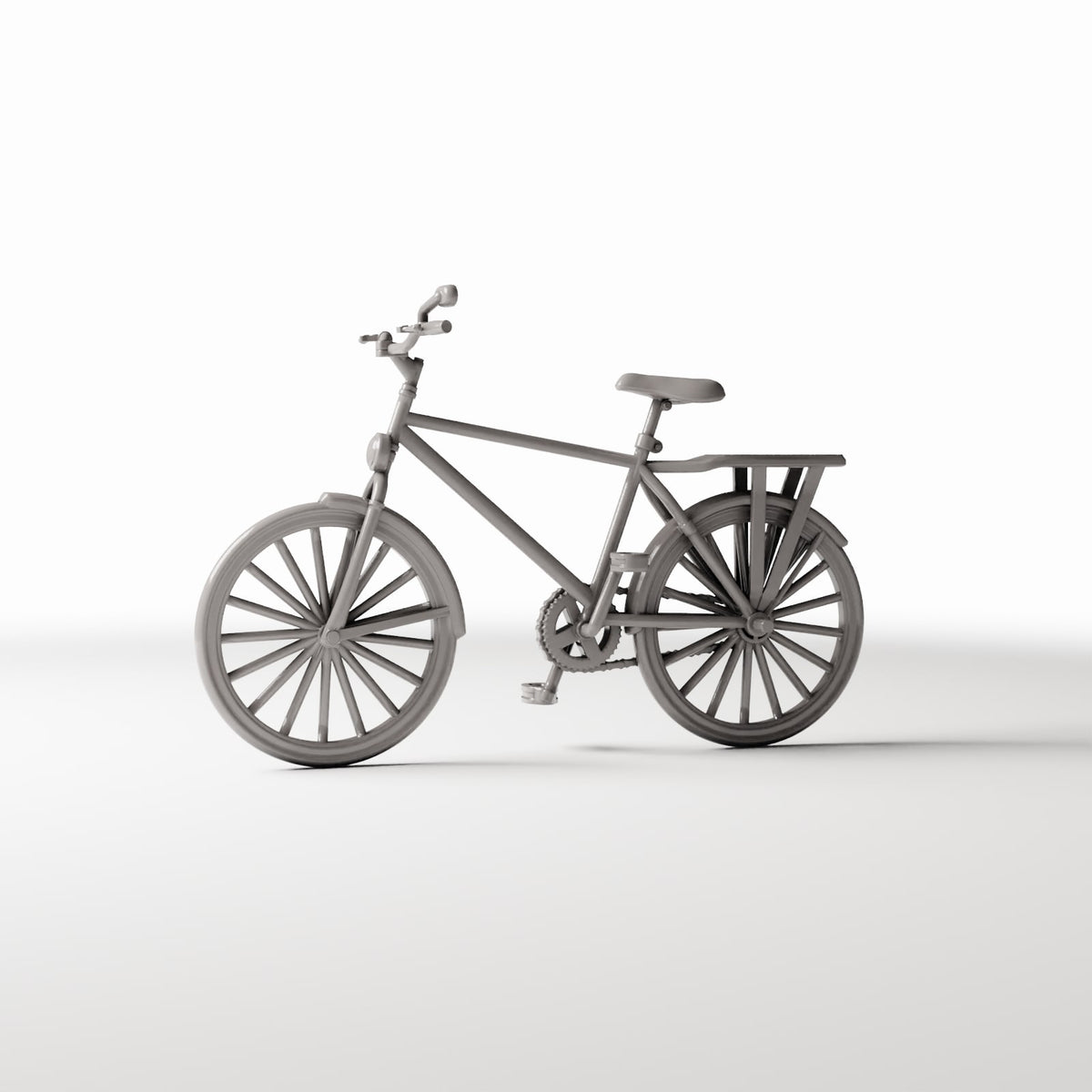 Foto de producto de diorama y modelismo 3: Diorama urbano: bicicleta con asiento trasero (Ref. 604D)