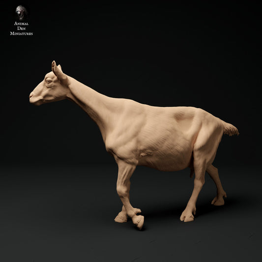 Foto del producto Figura de animal Diorama, Modelismo: 0: Cabra de los Alpes: caminando