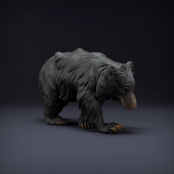 Foto de producto figura de animal Animal Den Miniatures 3: figura de animal salvaje: oso bezudo (22_08_07)