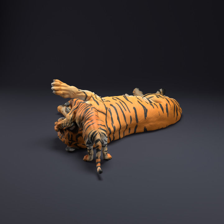 Foto de producto, figura de animal Animal Den Miniatures 6: Figura de animal salvaje: tigre de Bengala con cría (22_08_11)