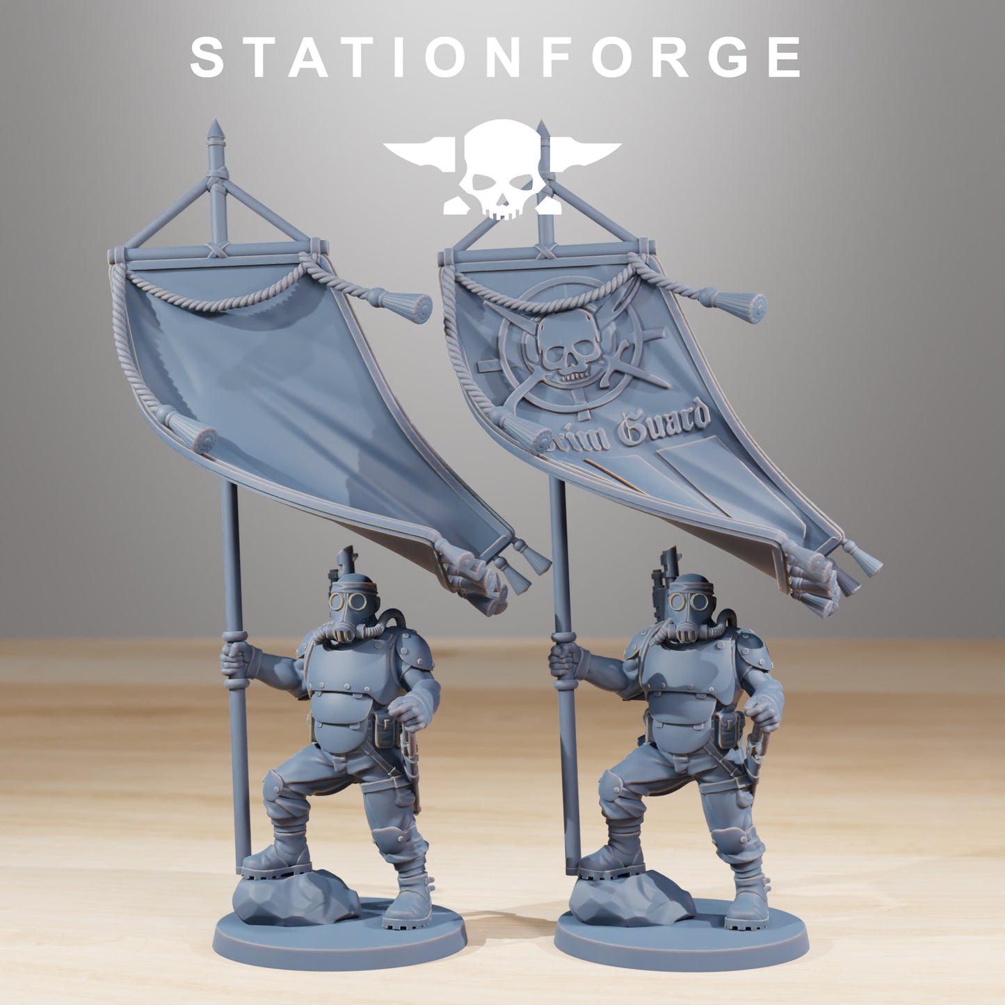 Foto del producto Tabletop 28mm The Printing Goes Ever On (TPGEO) 0: GrimGuard Hunters