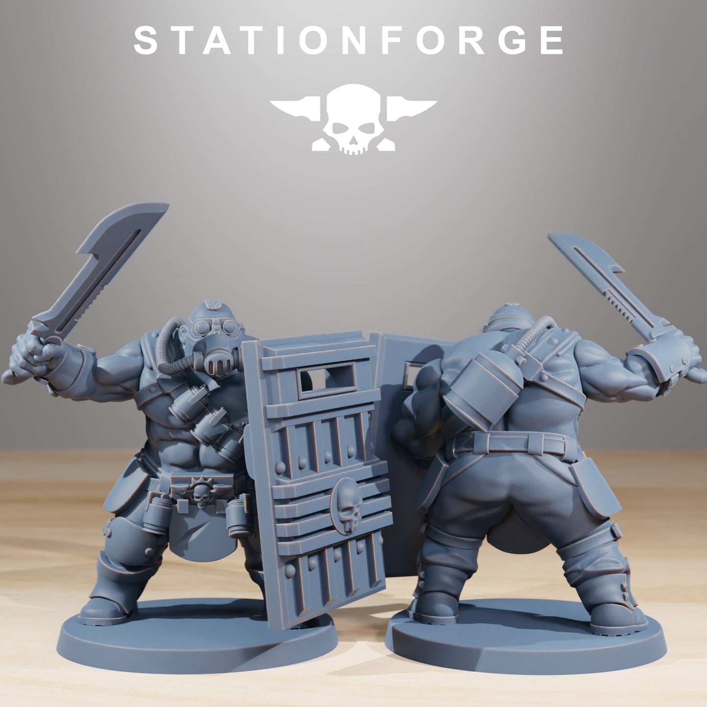 Foto del producto Tabletop 28mm The Printing Goes Ever On (TPGEO) 0: GrimGuard Hunters