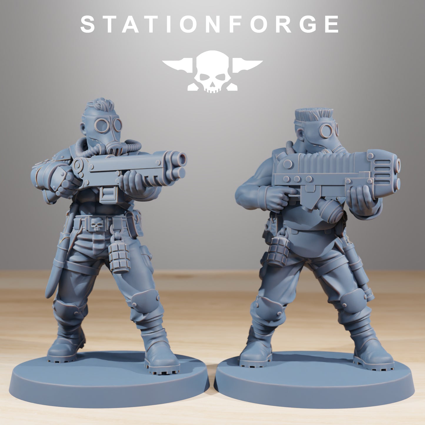 Foto del producto Tabletop 28mm The Printing Goes Ever On (TPGEO) 0: GrimGuard Hunters