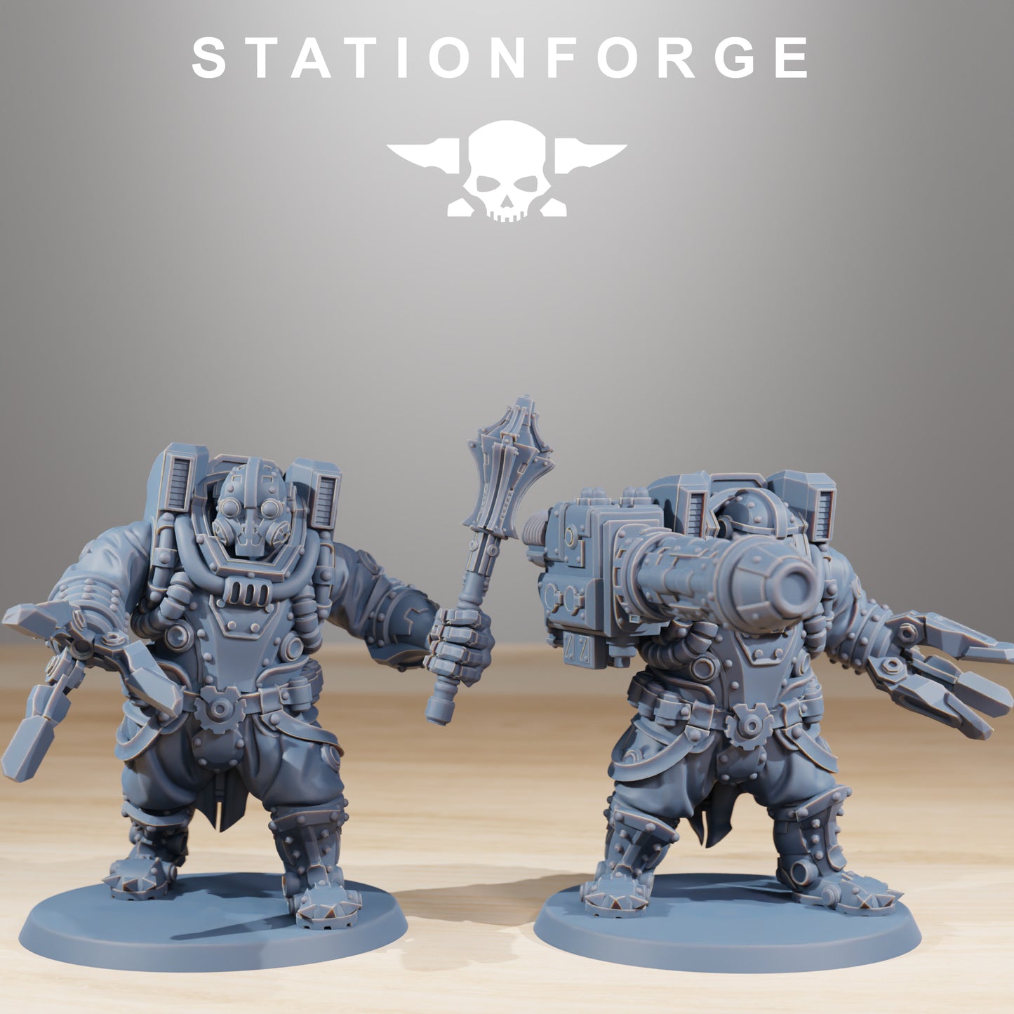 Foto del producto Tabletop 28mm The Printing Goes Ever On (TPGEO) 0: Soporte Pesado de Primeros Intervenciones
