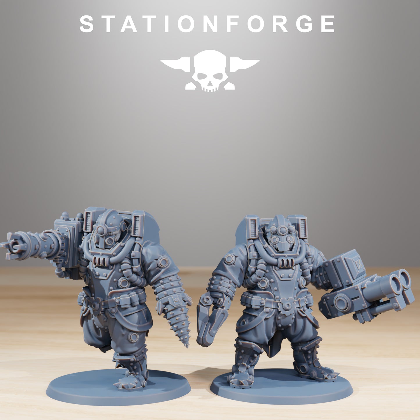 Foto del producto Tabletop 28mm The Printing Goes Ever On (TPGEO) 0: Soporte Pesado de Primeros Intervenciones