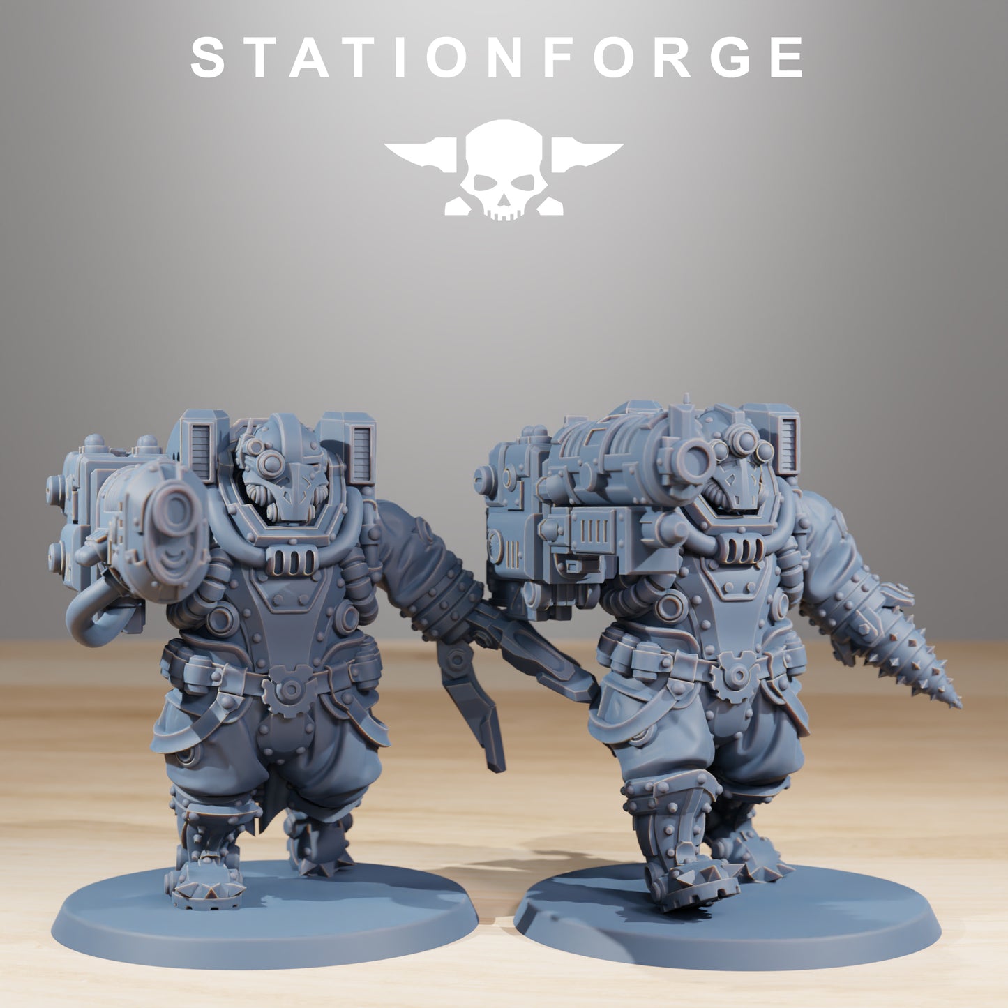 Foto del producto Tabletop 28mm The Printing Goes Ever On (TPGEO) 0: Soporte Pesado de Primeros Intervenciones