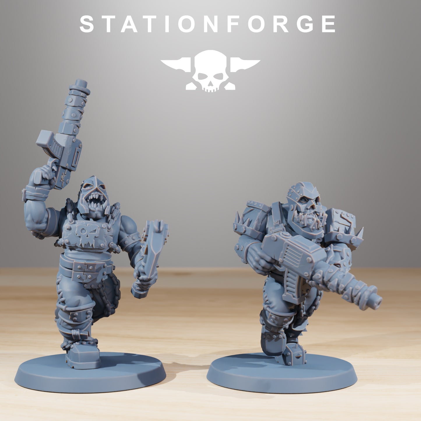 Foto del producto Tabletop 28mm The Printing Goes Ever On (TPGEO) 0: Berserkers Orkaz