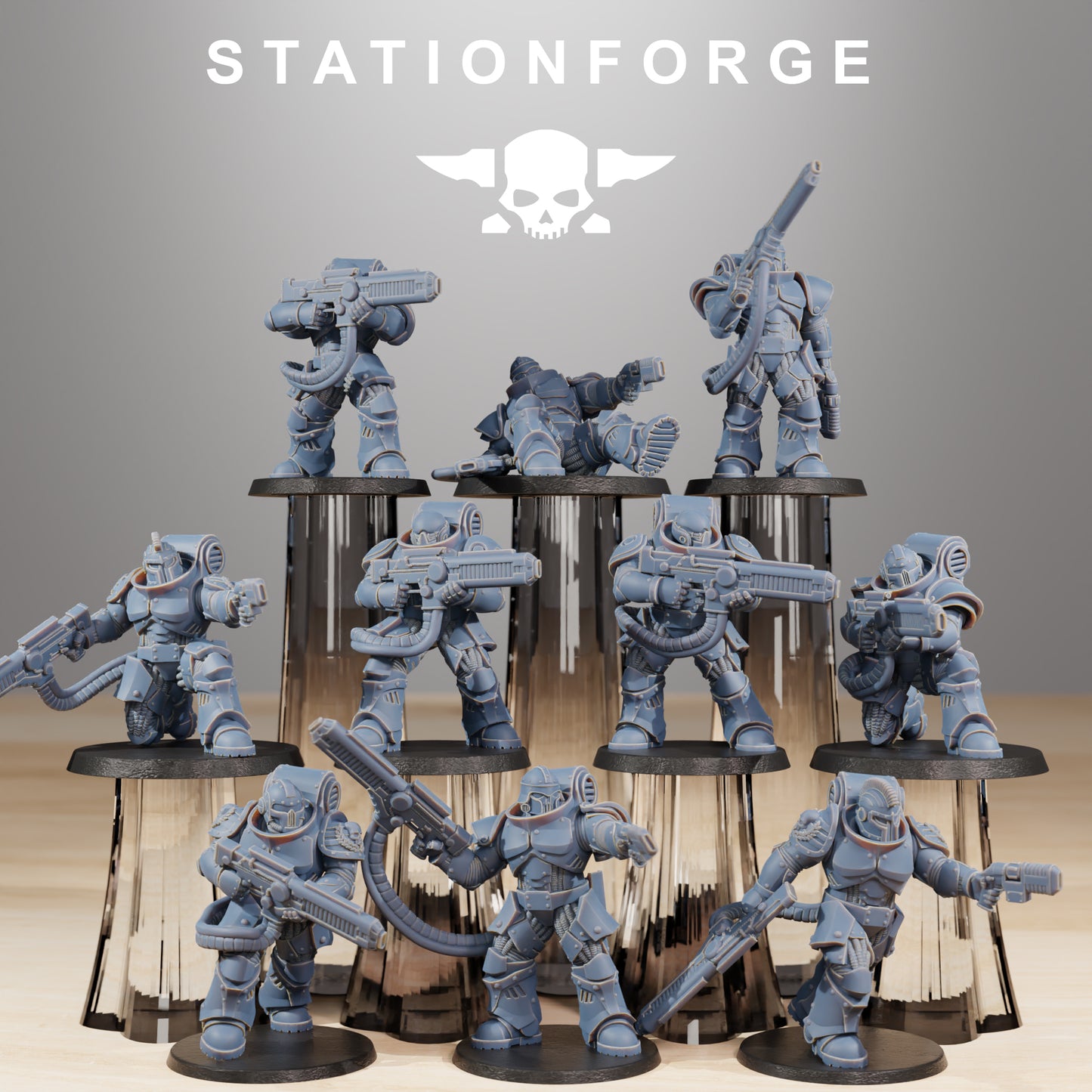 Foto del producto Tabletop 28mm The Printing Goes Ever On (TPGEO) 0: Socratis Exterminators