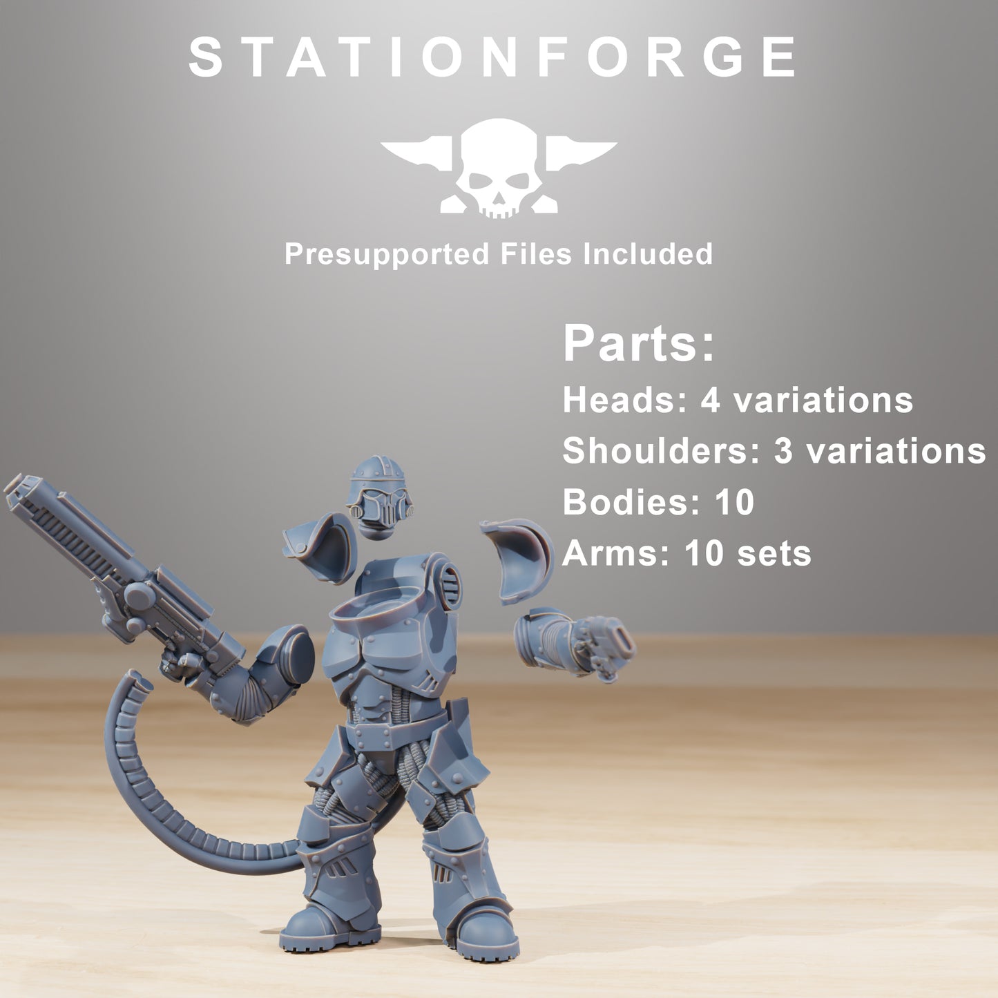 Foto del producto Tabletop 28mm The Printing Goes Ever On (TPGEO) 0: Socratis Exterminators