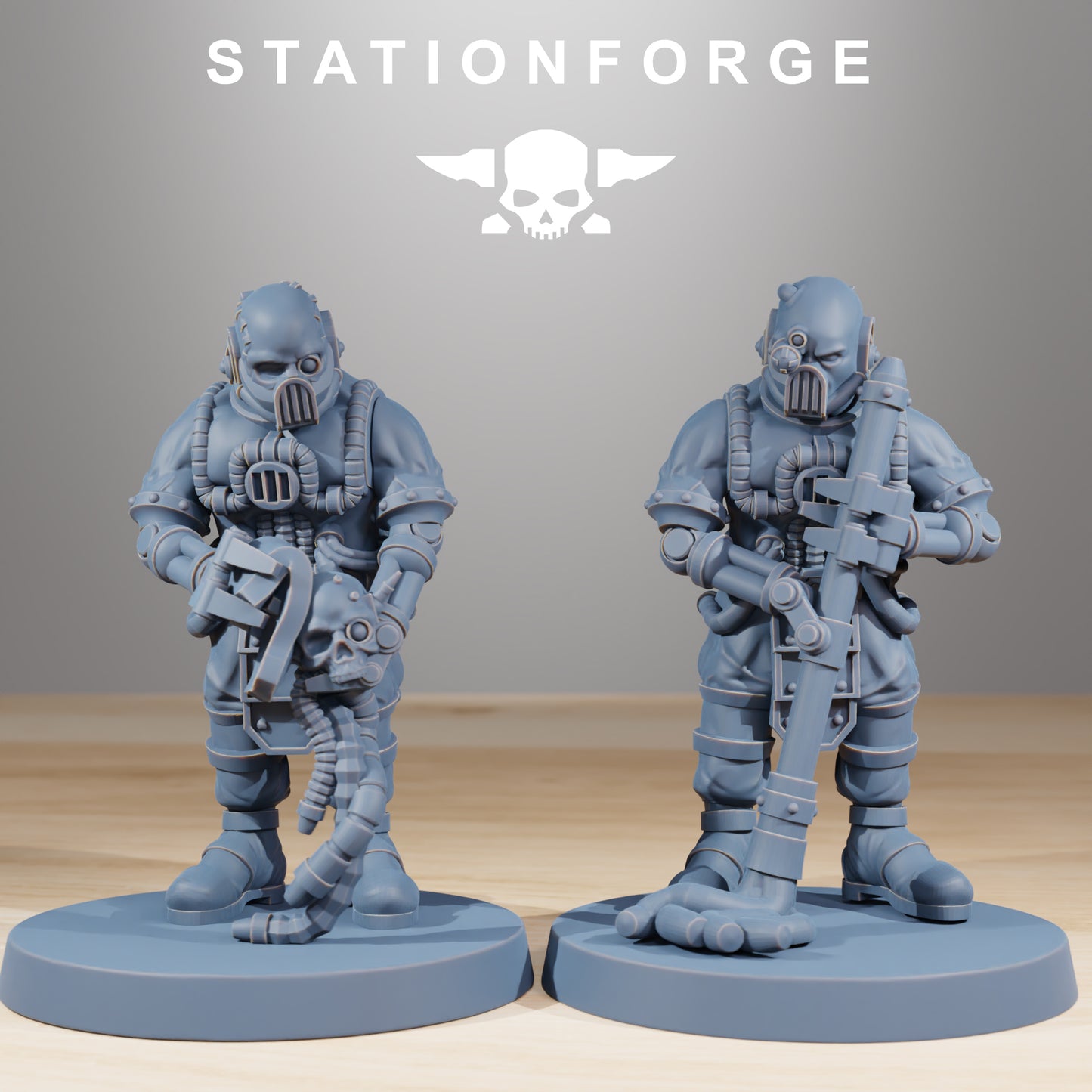 Foto del producto Tabletop 28mm The Printing Goes Ever On (TPGEO) 0: Ciborgs Recolectores