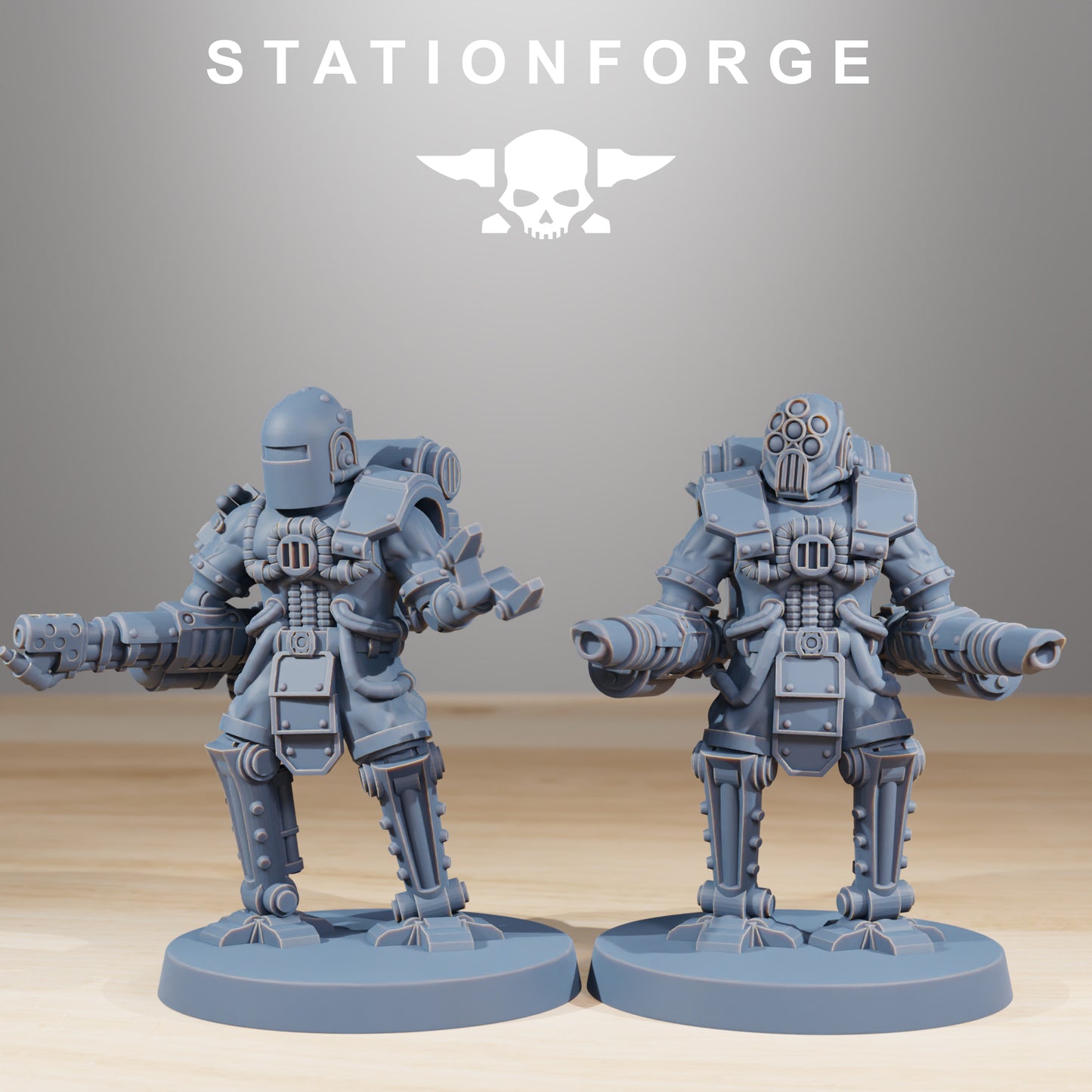 Foto del producto Tabletop 28mm The Printing Goes Ever On (TPGEO) 0: Ciborgs Recolectores