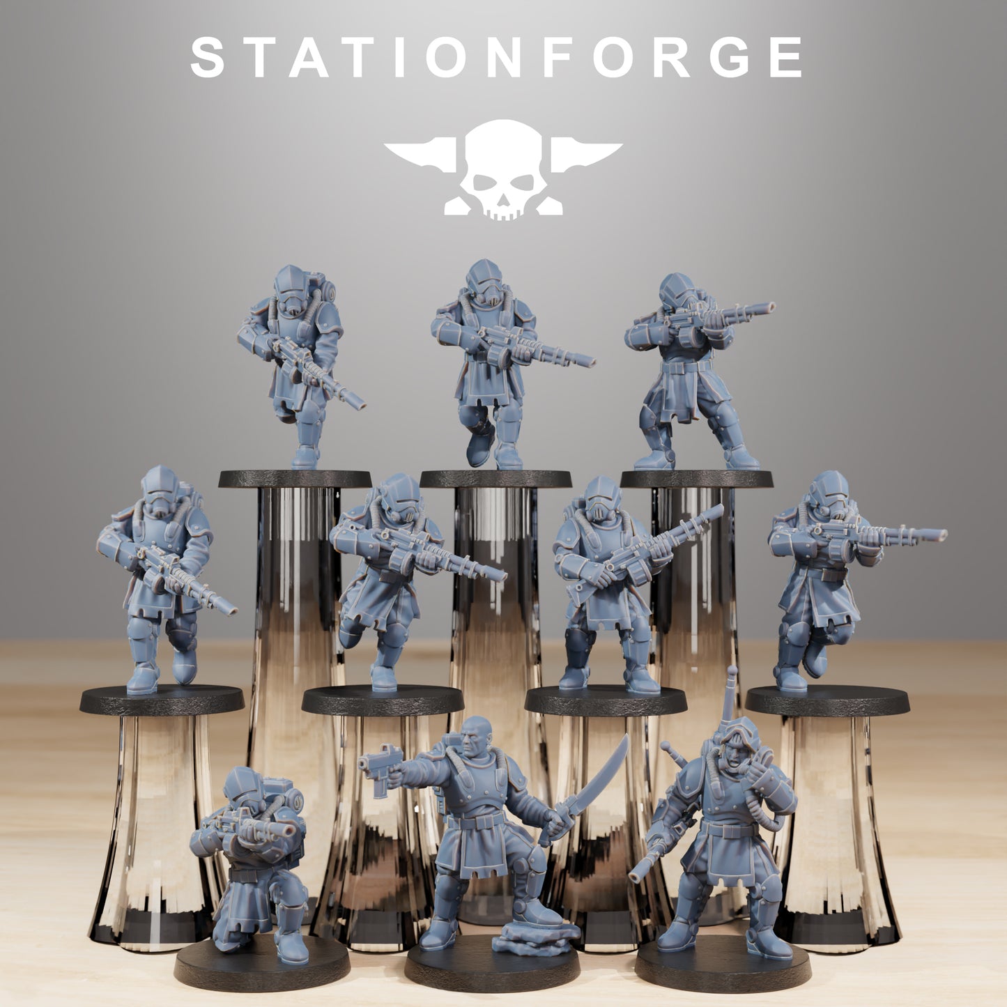 Foto del producto Tabletop 28mm The Printing Goes Ever On (TPGEO) 0: Infantería de la Guardia Real