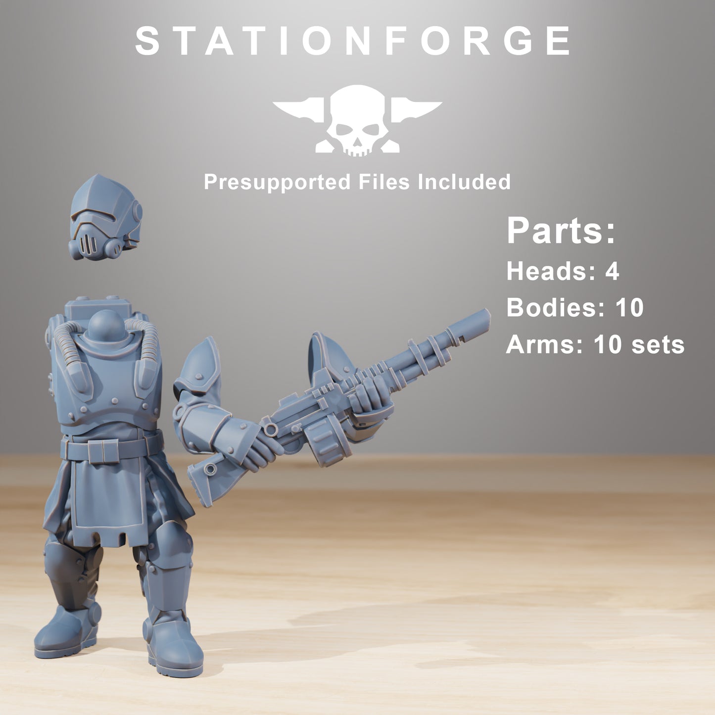 Foto del producto Tabletop 28mm The Printing Goes Ever On (TPGEO) 0: Infantería de la Guardia Real