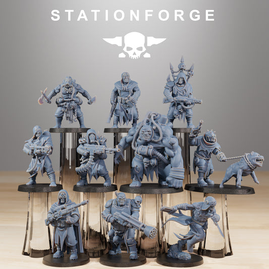 Foto del producto Tabletop 28mm The Printing Goes Ever On (TPGEO) 0: Nómadas Guardianes Corruptos