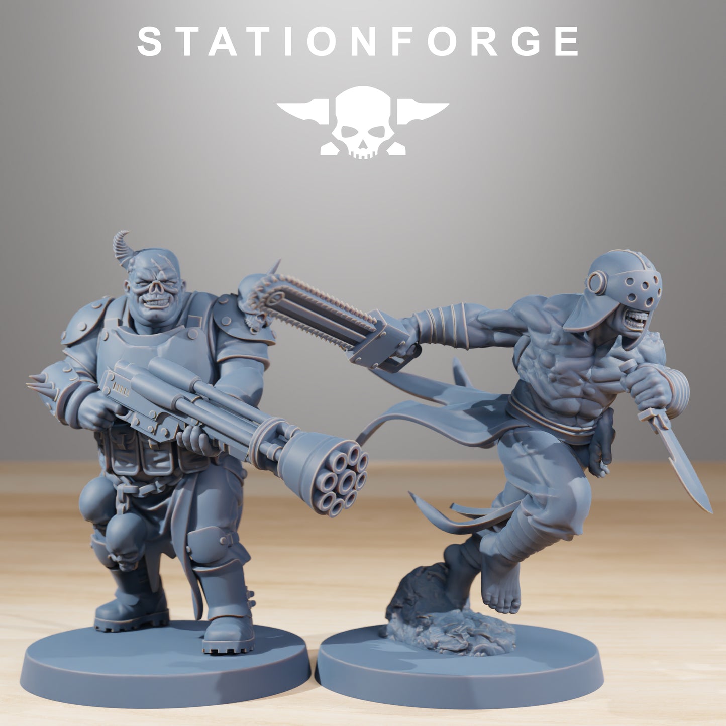 Foto del producto Tabletop 28mm The Printing Goes Ever On (TPGEO) 0: Nómadas Guardianes Corruptos