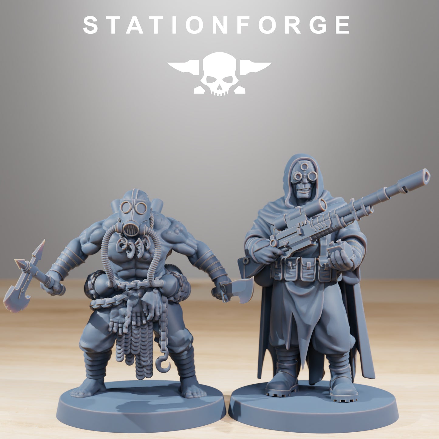 Foto del producto Tabletop 28mm The Printing Goes Ever On (TPGEO) 0: Nómadas Guardianes Corruptos